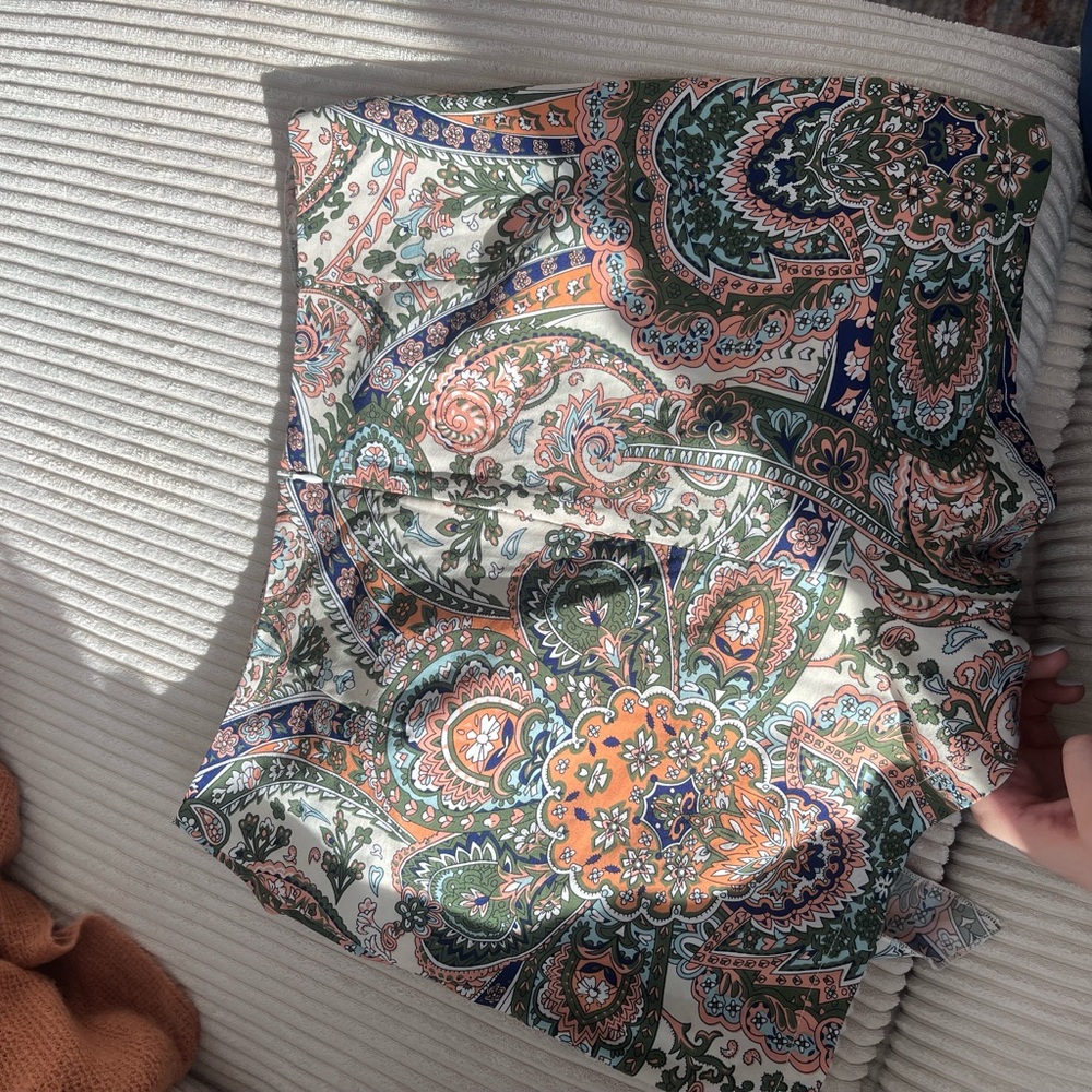 Paisley Print Skort - Picture 3 of 3